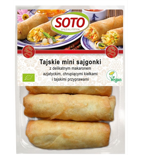 Wegańskie mini sajgonki w stylu tajskim BIO 200 g