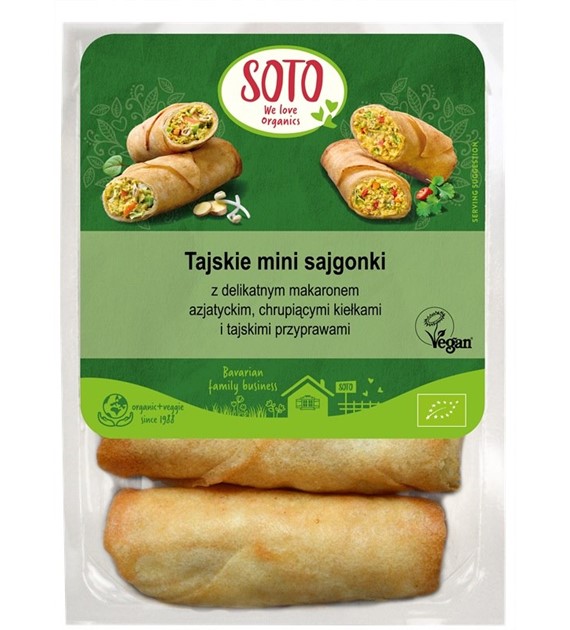 Wegańskie mini sajgonki w stylu tajskim BIO 200 g