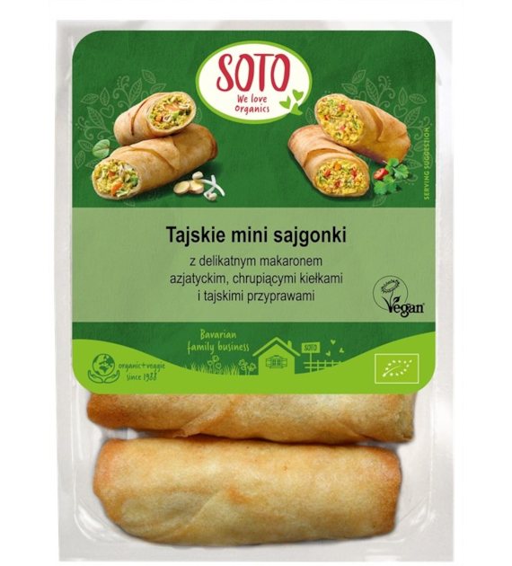 Wegańskie mini sajgonki w stylu tajskim BIO 200 g