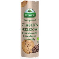 Ciastka orkiszowe pełnoziarniste z kawałkami czekolady BIO 250 g
