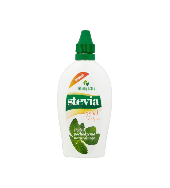 Słodzik w płynie 75 ml Stevia Zielony listek