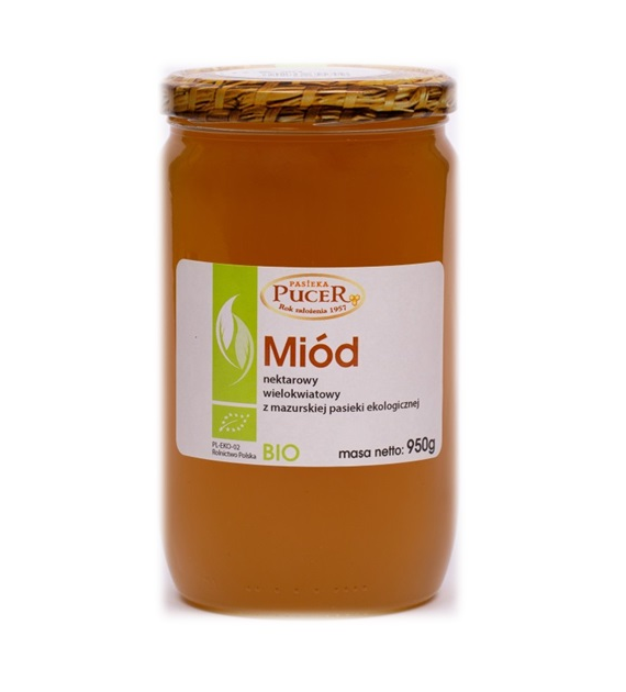 Miód wielokwiatowy BIO 950 g