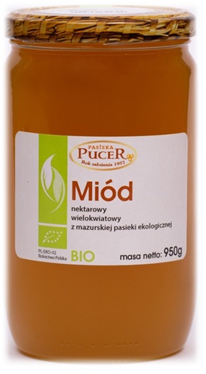 Miód wielokwiatowy BIO 950 g