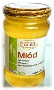 Miód akacjowy BIO 400 g