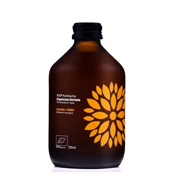 Kombucha Imbir+Acerola  BIO 330 ml