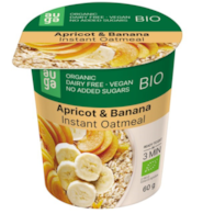 Owsianka z morelami i bananem pełnoziarnista BIO 60 g