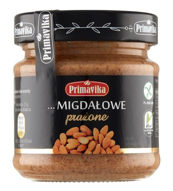 Pasta migdałowa z prażonych migdałów 185 g