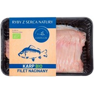 Karp filet nacinany-świeży BIO (500 g) kg