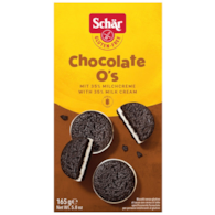 Chocolate O's- ciastka z kremem mlecz.BEZGL.165 g