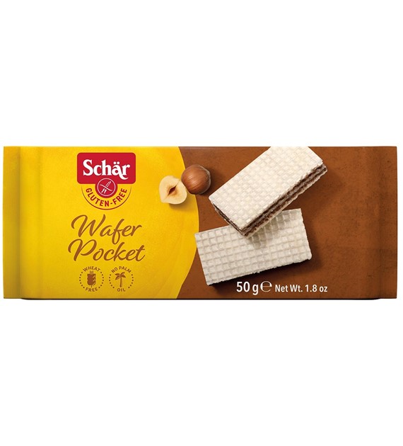 Wafer pocket - wafelki orzechowe BEZGL. 50 g