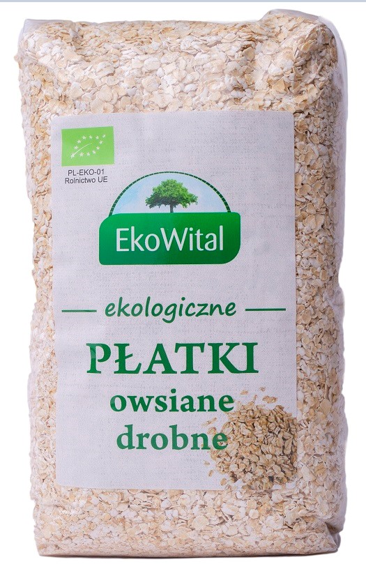 Płatki owsiane drobne BIO 600 g