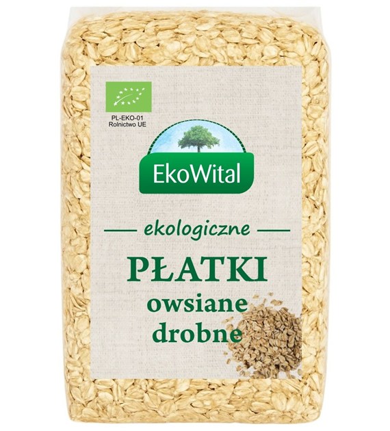 Płatki owsiane drobne BIO 600 g