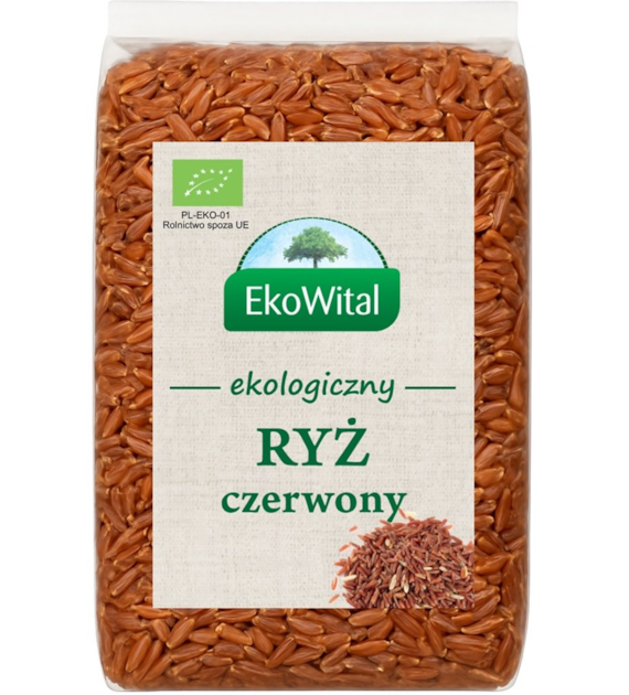 Ryż czerwony pełnoziarnisty BIO 1 kg