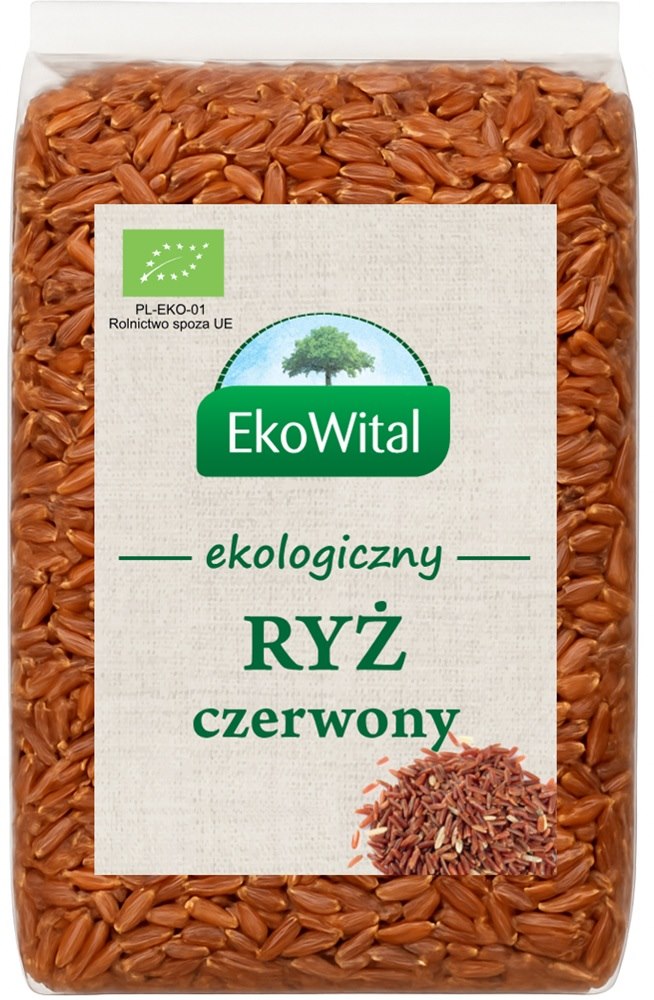Ryż czerwony pełnoziarnisty BIO 1 kg