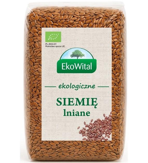Len brązowy (Siemię lniane) BIO 500 g