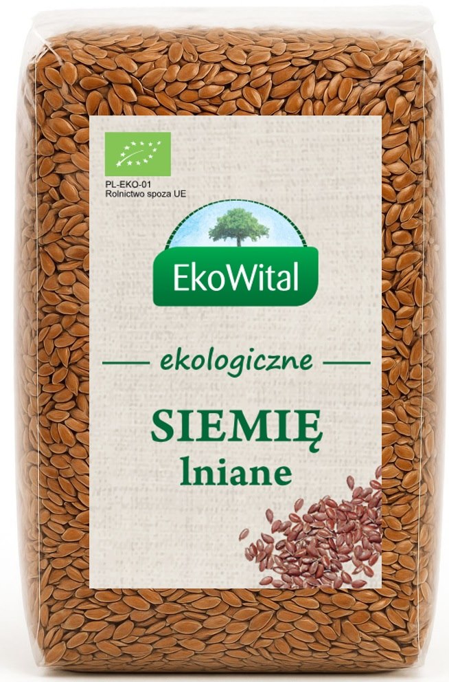 Len brązowy (Siemię lniane) BIO 500 g