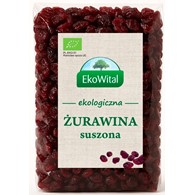 Żurawina suszona (słodzona cukrem trzcinowym) BIO 500 g