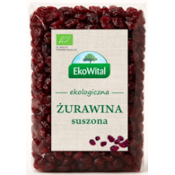 Żurawina suszona (słodzona cukrem trzcinowym) BIO 500 g