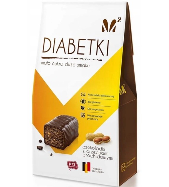 Czekoladki  orzech arachidowy B/C 100 g