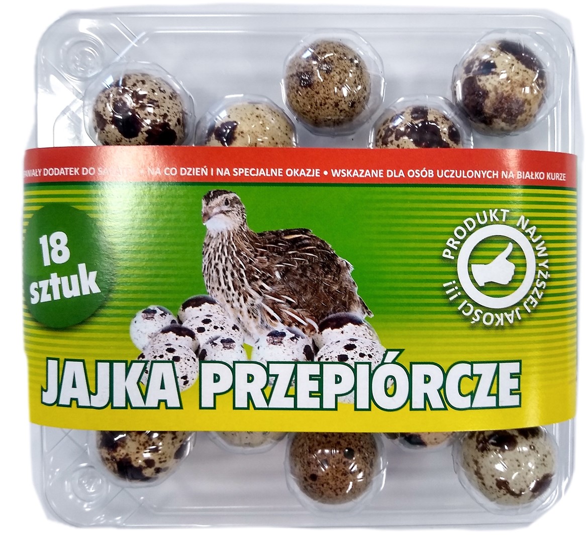 Jaja przepiórcze 18 szt.