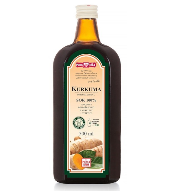 Sok z kurkumy B/C 500 ml