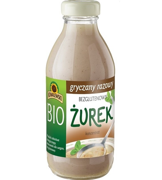 Żurek gryczany razowy koncentrat BEZGL BIO 320 ml