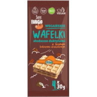 Wafelki z kremem słodzonym daktylem BIO 4x30g