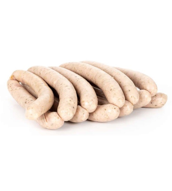 Kiełbaski na grilla cienkie  BIO 1 kg  (opakowanie ok.300 g)