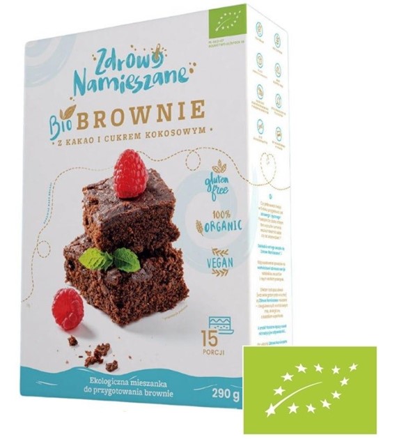 Mieszanka do wypieku brownie z kakao i cukrem kokosowym 290 g