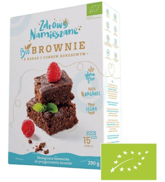 Mieszanka do wypieku brownie z kakao i cukrem kokosowym 290 g