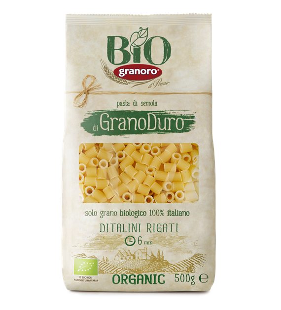 Makaron ditalini rigati BIO 500 g