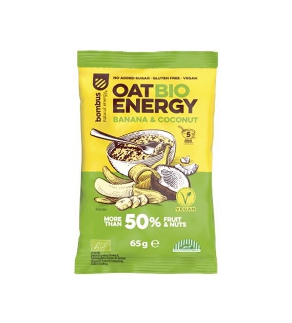 Owsianka banan- kokos BEZGL. BIO 65 g