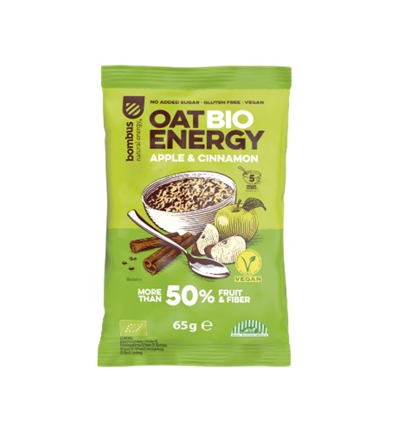 Owsianka jabłko- cynamon BEZGL. BIO 65 g