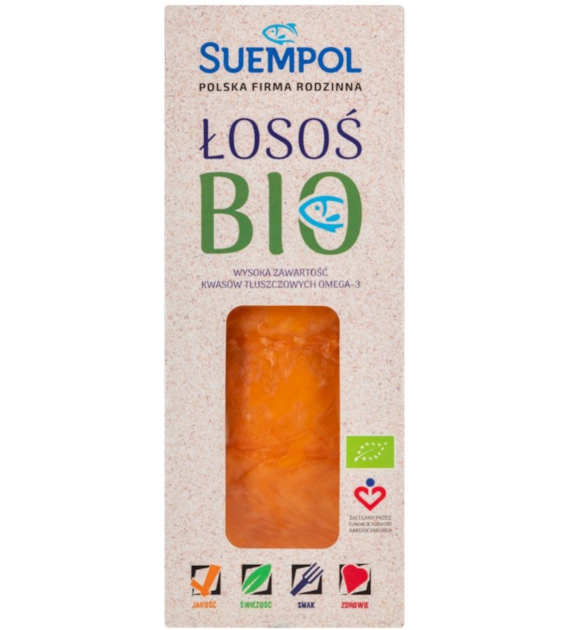 Łosoś wędzony na gorąco BIO 100 g