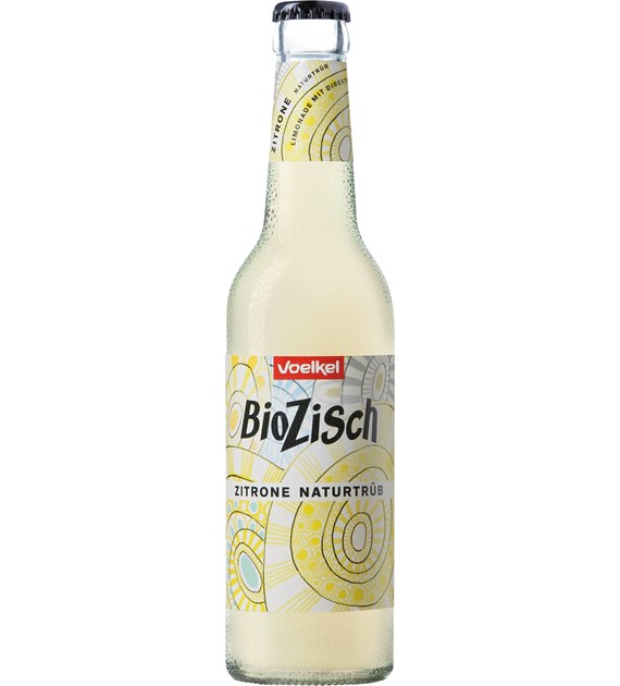 Napój gazowany cytrynowy mętny BIO 330 ml