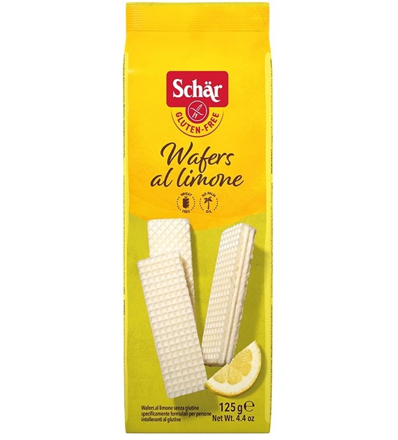 Wafers limone- wafle cytrynowe BEZGL. 125 g