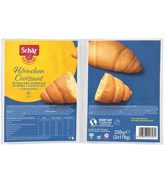 Croissant 4 szt. BEZGL. 220 g