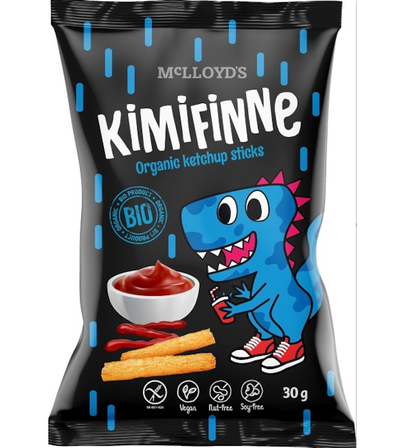 Chrupki kukurydziane o smaku ketchupowym BEZGL. BIO 30 g