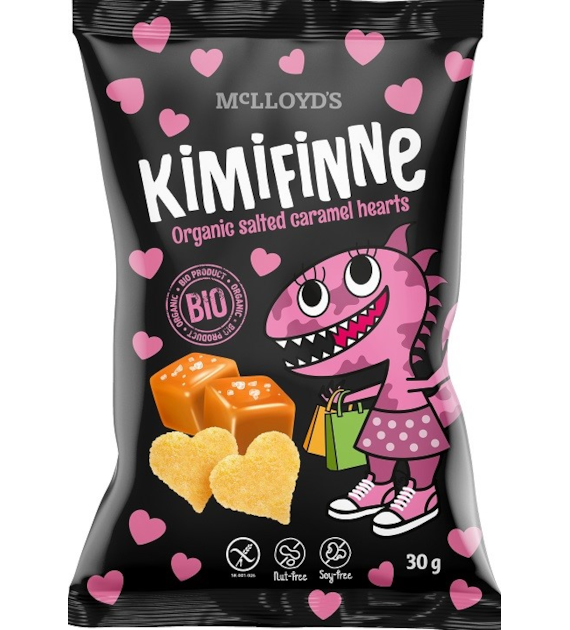 Chrupki kukurydziane o smaku słonego karmelu BEZGL. BIO 30 g
