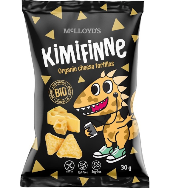 Chrupki kukurydziane nachos o smaku serowym BEZGL. BIO 30 g