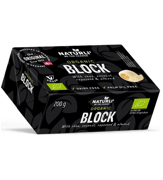 Smarowidło wegańskie w kostce BIO 200 g