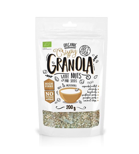 Granola orzechowa BIO 200 g