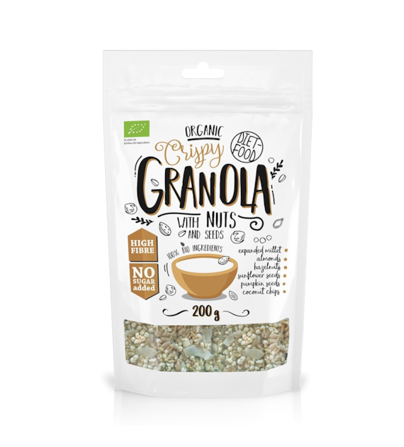 Granola orzechowa BIO 200 g