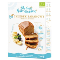 Mieszanka do wypieku chlebka  bananowego  z Chia 400 g
