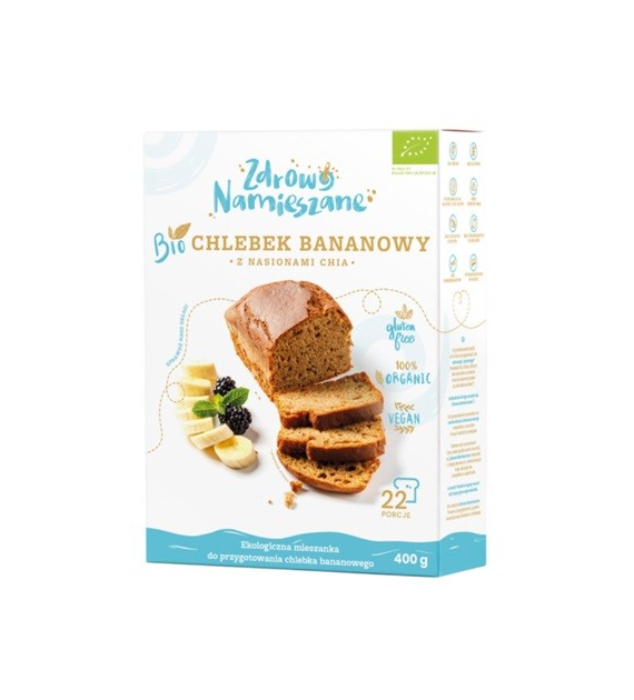 Mieszanka do wypieku chlebka  bananowego  z Chia 400 g