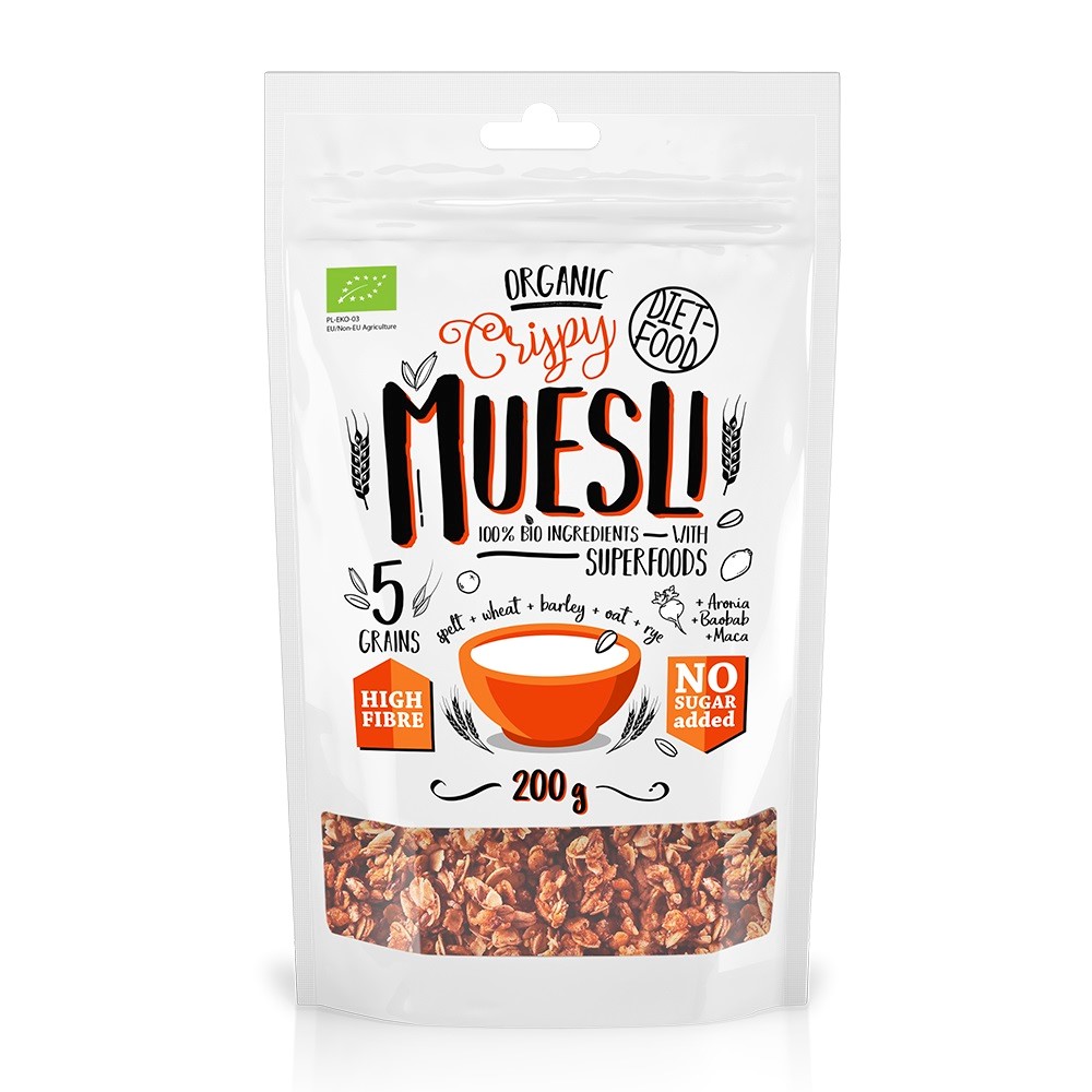 Musli crunchy superfoods BIO 200 g