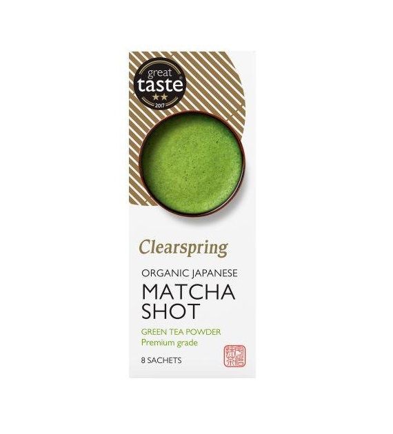 Matcha japońska Premium Grade  (sproszkowana) BIO 8 x 1 g
