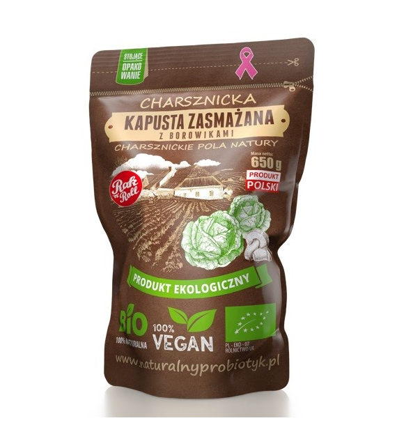 Kapusta zasmażana z borowikami BIO 650g