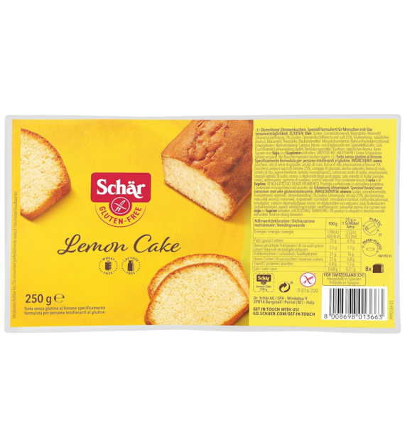 Lemon cake- ciasto cytrynowe BEZGL. 250 g