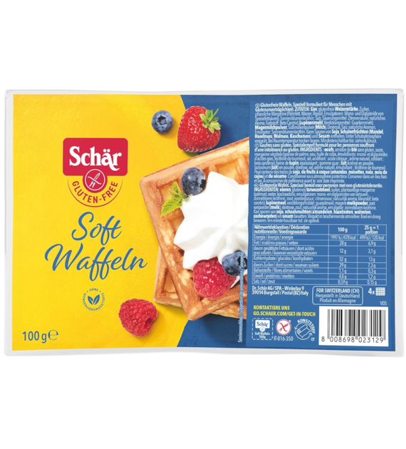 Soft waffeln- gofry BEZGL. 100 g